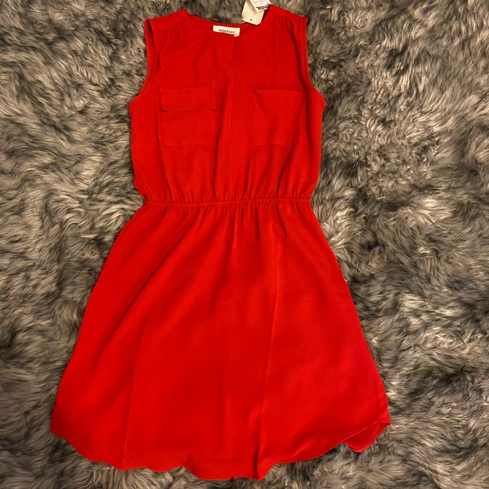 Red dress